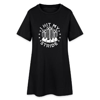 Joueur de casino J’ai trouvé mon rythme en jouant - Robe T-shirt Femme - noir - Devant