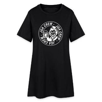 Jga Crew Affe Junggesellenabschied - Frauen T-Shirt-Kleid - Schwarz - Vorne