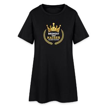 Funny gift for all emperors - Women’s T-Shirt Dress - black - Front