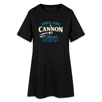 Communauté de musique folk Shanty Crew - Robe T-shirt Femme - noir - Devant
