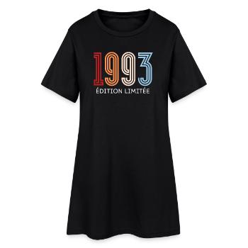 1993 Vintage Limited Edition - Women’s T-Shirt Dress - black - Front