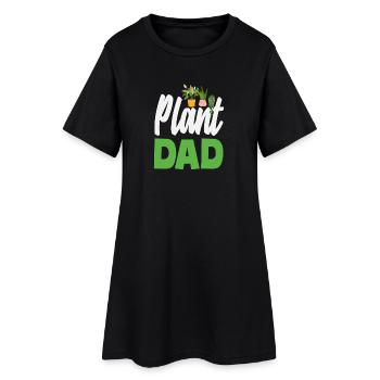 Amoureux des plantes Père jardinier Jardinier - Robe T-shirt Femme - noir - Devant