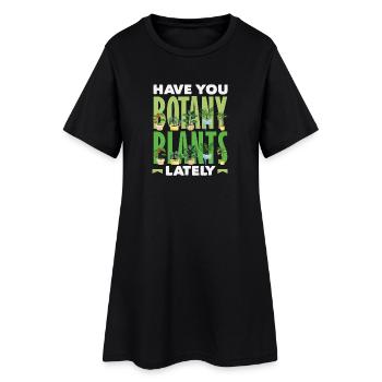 Jardinage Boatic Boatany Plant Lover - Robe T-shirt Femme - noir - Devant