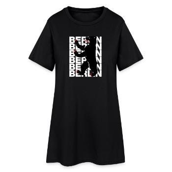 PUISSANCE DES OURS DE BERLIN ! CAPITALE DE BERLINLOVE - Robe T-shirt Femme - noir - Devant