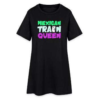 Mexican Train Domino - Robe T-shirt Femme - noir - Devant