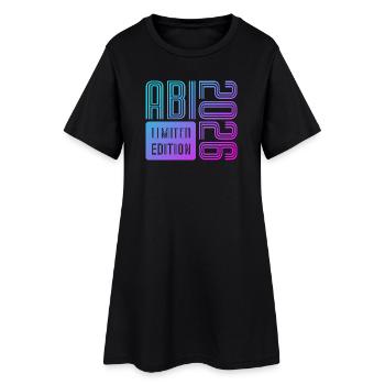 ABI 2026 Vintage Neon Édition Limitée - Robe T-shirt Femme - noir - Devant
