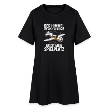 Le ciel n’est pas ma limite, c’est la mienne - Robe T-shirt Femme - noir - Devant