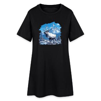 Renne Renne - Robe T-shirt Femme - noir - Devant