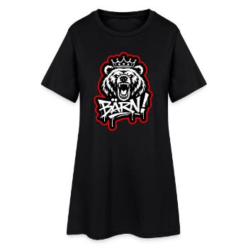 Bärn Graffiti King - Berne - Robe T-shirt Femme - noir - Devant