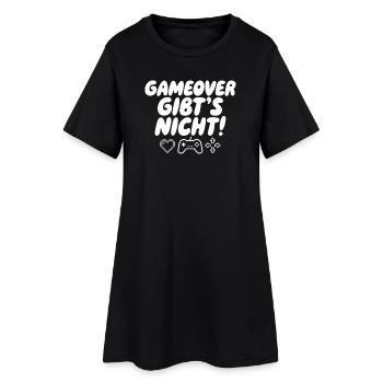 Il n’existe pas de fin de partie - Robe T-shirt Femme - noir - Devant