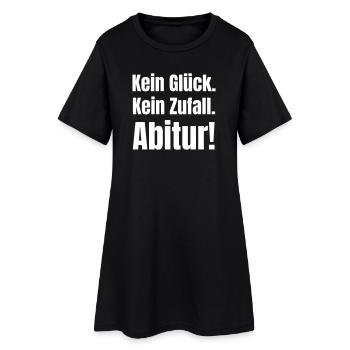 Pas de chance, pas de coïncidence, diplôme de fin d’études secondaires ! - Robe T-shirt Femme - noir - Devant