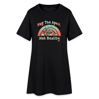 Hue: Der Spitzepunkt, nicht die Realität - Frauen T-Shirt-Kleid - Schwarz - Vorne