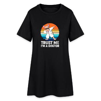 Vétérinaire Médecine vétérinaire Vétérinaire - Robe T-shirt Femme - noir - Devant