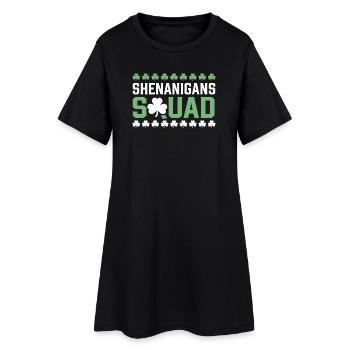 Équipe de Chicanements Shamrock Tee - Robe T-shirt Femme - noir - Devant