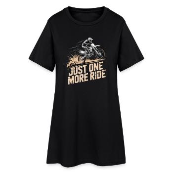 Encore une sortie en dirt bike - Robe T-shirt Femme - noir - Devant
