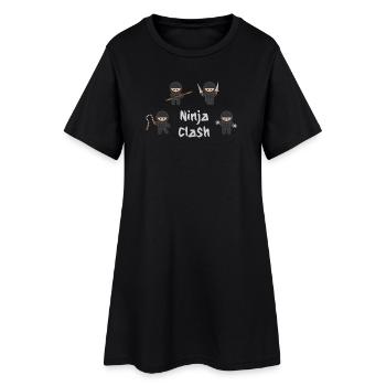 Ninja Fight Sport Training - Robe T-shirt Femme - noir - Devant