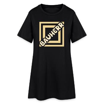 Créateur d’offres d’emploi - Robe T-shirt Femme - noir - Devant