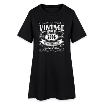 Insigne Édition Limitée Vintage 2006 - Robe T-shirt Femme - noir - Devant
