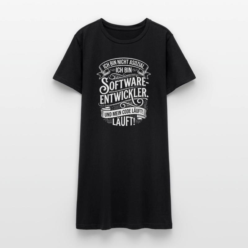 I'm a software developer – and my code is running Women’s T-Shirt Dress