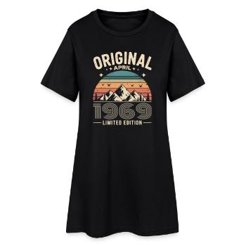 February 1969 – Legend of the Peaks and Mountains - Women’s T-Shirt Dress - black - Front