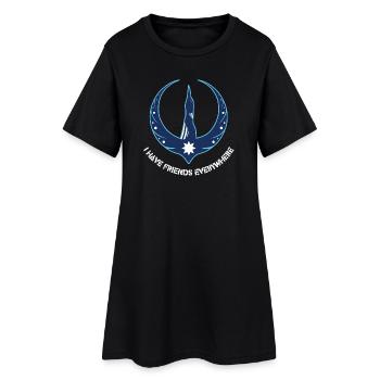 Fouhu de la rébellion du Minnesota - Robe T-shirt Femme - noir - Devant