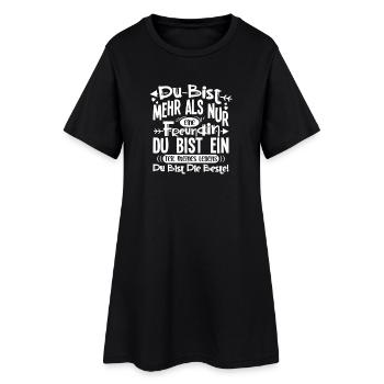 Tu es plus qu’un simple ami - Robe T-shirt Femme - noir - Devant