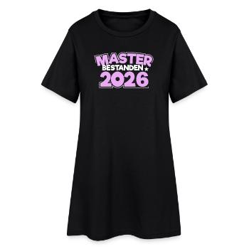 Master 2026 Diplôme - Robe T-shirt Femme - noir - Devant