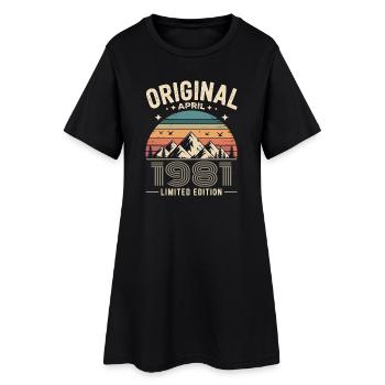 February 1981 – Legend of the Peaks and Mountains - Women’s T-Shirt Dress - black - Front