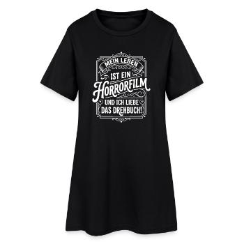 Scénario de film d’horreur My Life Is - Robe T-shirt Femme - noir - Devant