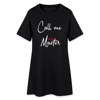 Diplôme de Master 2026 - Robe T-shirt Femme - noir - Devant