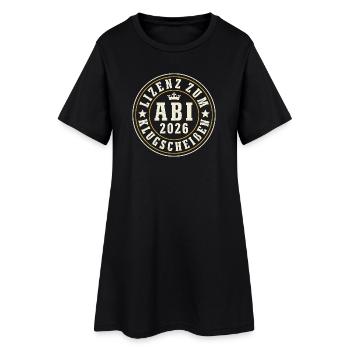 Abi 2026 - Licence pour le petit malin - Robe T-shirt Femme - noir - Devant