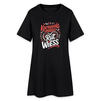 Souris de Carnaval, Rut, Wiess, Cologne, Cologne, Souris de Carnaval, - Robe T-shirt Femme - noir - Devant