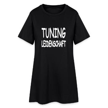 tuning - Women’s T-Shirt Dress - black - Front