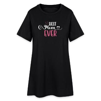 Meilleure maman de tous les temps - Robe T-shirt Femme - noir - Devant