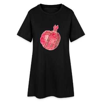 pomegranate - Women’s T-Shirt Dress - black - Front
