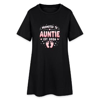 Tante 2026 Tante 2026 Promue Tante 2026 - Robe T-shirt Femme - noir - Devant