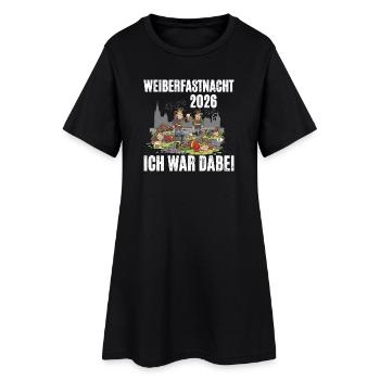 Weiberfastnacht 2026 - Robe T-shirt Femme - noir - Devant