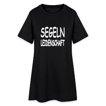 Sail - Women’s T-Shirt Dress - black - Front