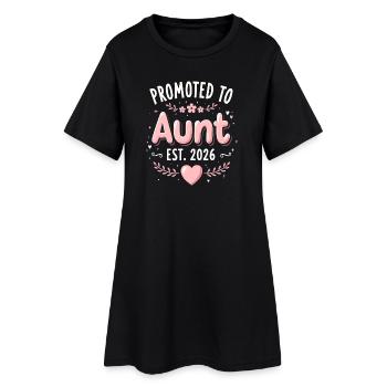 Tante 2026 Tante 2026 Promue Tante 2026 - Robe T-shirt Femme - noir - Devant