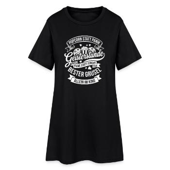 Witching hour in the cinema - Women’s T-Shirt Dress - black - Front