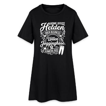 Home Office Heroes Design - Women’s T-Shirt Dress - black - Front