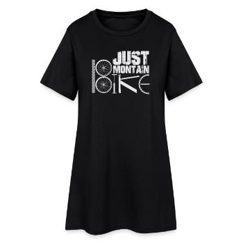 BMX Bicyclette Dire BMX Biker - Robe T-shirt Femme - noir - Devant