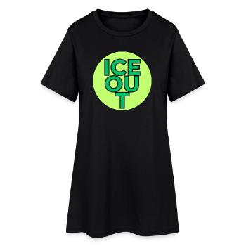 Je me retire ! - Robe T-shirt Femme - noir - Devant
