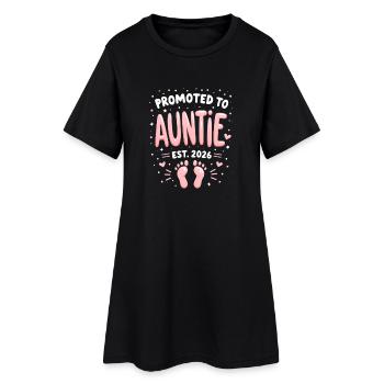 Tante 2026 Tante 2026 Promue Tante 2026 - Robe T-shirt Femme - noir - Devant