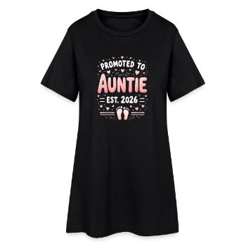 Tante 2026 Tante 2026 Promue Tante 2026 - Robe T-shirt Femme - noir - Devant