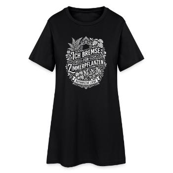 J’ai mis un frein aux plantes d’intérieur - Robe T-shirt Femme - noir - Devant