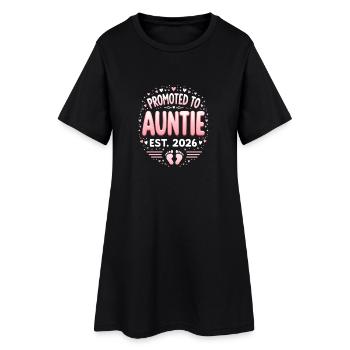 Tante 2026 Tante 2026 Promue Tante 2026 - Robe T-shirt Femme - noir - Devant