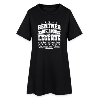 Retraite 2026 - Une légende quitte le site - Robe T-shirt Femme - noir - Devant