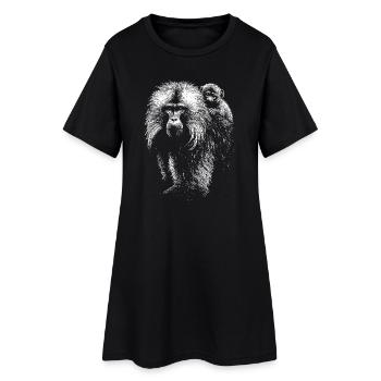 Jelada - Robe T-shirt Femme - noir - Devant