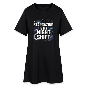 Astronome Galaxie Astronomie de l’Univers de l’Espace Extra-Atmosphérique - Robe T-shirt Femme - noir - Devant